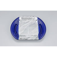 シーピー化成 刺身容器 SF磯浜半月4平 氷景紺 本体 0277004103295 1ケース(600個(50個×12)（直送品）