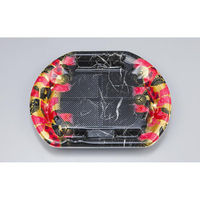 シーピー化成 刺身容器 SF磯浜半月6平 吉祥扇 本体 0277006106725 1ケース(400個(50個×8)（直送品）