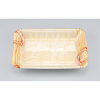 シーピー化成 発泡トレー SFニック25-17深 ゆうすい薄橙 027742525A225 1ケース(600個(50個×12)（直送品）