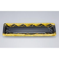 シーピー化成 刺身容器 SF鮨板18 菱蒔絵 本体 0277618007295 1ケース(800個(50個×16)（直送品）