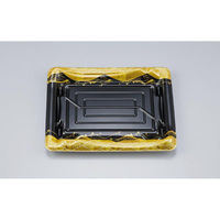 シーピー化成 刺身容器 SF鮨板23 菱蒔絵 本体 0277623007295 1ケース(1200個(50個×24)（直送品）