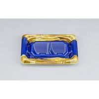 シーピー化成 寿司容器 SFうま盛段1L 明和紺 本体 0277801044065 1ケース(1500個(50個×30)（直送品）