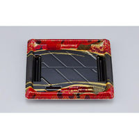 シーピー化成 寿司容器 SF美角23 京えん赤 本体 0277923009745 1ケース(900個(50個×18)（直送品）