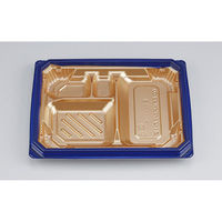 シーピー化成 弁当容器 BFNアルバ7-1平 ロゼGN 本体 028010711A575 1ケース(600個(50個×12)（直送品）