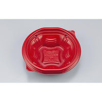 シーピー化成 どんぶり容器 BFN丸丼160 朱 本体 0280416005055 1ケース(900個(50個×18)（直送品）