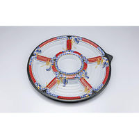 シーピー化成 オードブル容器 NUオードブル36 京錦 本体 0391036004785 1ケース(120個(10個×12)（直送品）