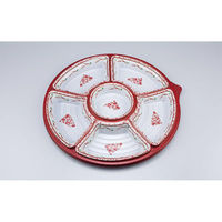 シーピー化成 オードブル容器 NUオードブル37 赤伊万里 本体 0391037002095 1ケース(120個(10個×12)（直送品）