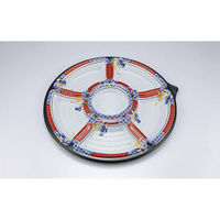 シーピー化成 オードブル容器 NUオードブル37 京錦 本体 0391037004785 1ケース(120個(10個×12)（直送品）