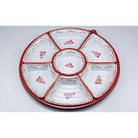 シーピー化成 オードブル容器 NUオードブル40 赤伊万里 本体 0391040002095 1ケース(80個(10個×8)（直送品）