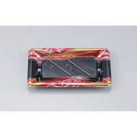 シーピー化成 寿司容器 NU桟橋13 そよ風赤 本体 0394013008075 1ケース(1500個(50個×30)（直送品）