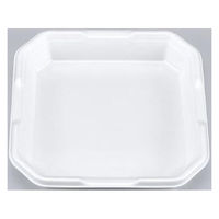 シーピー化成 発泡トレー L-カク1 無地 0505101000150 1ケース(600個(50個×12)（直送品）