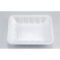 シーピー化成 発泡トレー 新L大24-20-38 無地 0508242060150 1ケース(400個(50個×8)（直送品）