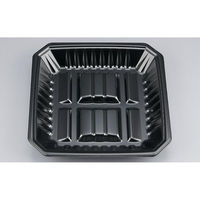 シーピー化成 発泡トレー 新L筏24-24-37 黒 0513242460520 1ケース(600個(50個×12)（直送品）