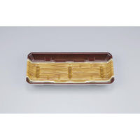 シーピー化成 発泡トレー LFM-2深 オーク茶 0514402608820 1ケース(1200個(50個×24)（直送品）