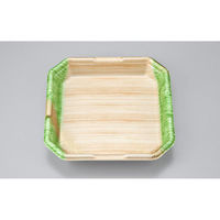 シーピー化成 発泡トレー L-カク2 浜唄緑 0515102002340 1ケース(600個(50個×12)（直送品）