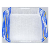 シーピー化成 発泡トレー L-カク2 滝川青 0515102008730 1ケース(600個(50個×12)（直送品）