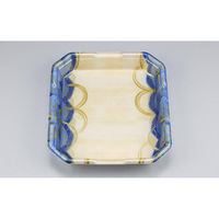 シーピー化成 発泡トレー L-カク2.5 波瓦青 051510205A600 1ケース(400個(50個×8)（直送品）