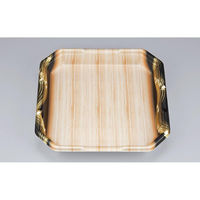 シーピー化成 発泡トレー L-カク3 筆木目 0515103003590 1ケース(300個(50個×6)（直送品）