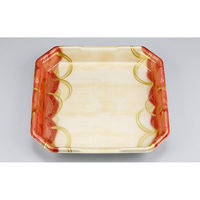 シーピー化成 発泡トレー L-カク3 波瓦赤 051510300A590 1ケース(300個(50個×6)（直送品）