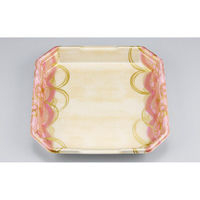 シーピー化成 発泡トレー L-カク3 波瓦桃 051510300A610 1ケース(300個(50個×6)（直送品）