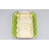 シーピー化成 発泡トレー L-カク3.5 波瓦緑 051510305A620 1ケース(300個(50個×6)（直送品）