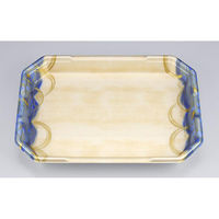 シーピー化成 発泡トレー L-カク4 波瓦青 051510400A600 1ケース(300個(50個×6)（直送品）