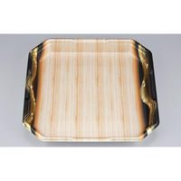 シーピー化成 発泡トレー L-カク5 筆木目 0515105003590 1ケース(300個(50個×6)（直送品）