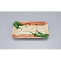 シーピー化成 発泡トレー 新匠-ウナギ20-11 笹木目 0536020111470 1ケース(1800個(50個×36)（直送品）