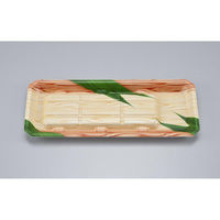 シーピー化成 発泡トレー 新匠-ウナギ30-12 笹木目 0536030121470 1ケース(1000個(50個×20)（直送品）