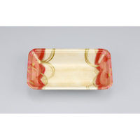 シーピー化成 発泡トレー 新LL12-30 波瓦赤 055121230A590 1ケース(2000個(100個×20)（直送品）