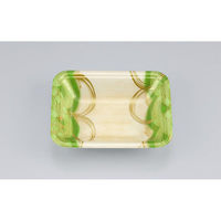 シーピー化成 発泡トレー 新LF12-30 波瓦緑 055061230A620 1ケース(2500個(100個×25)（直送品）