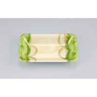 シーピー化成 発泡トレー 新LL12-30 波瓦緑 055121230A620 1ケース(2000個(100個×20)（直送品）