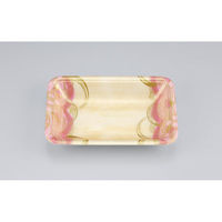 シーピー化成 発泡トレー 新LL13-30 波瓦桃 055121330A610 1ケース(1800個(100個×18)（直送品）