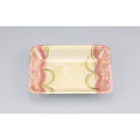 シーピー化成 発泡トレー 新LL15-30 波瓦桃 055121530A610 1ケース(1600個(100個×16)（直送品）