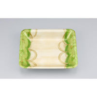 シーピー化成 発泡トレー 新LL17-30 波瓦緑 055121730A620 1ケース(1200個(100個×12)（直送品）