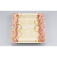 シーピー化成 発泡トレー 新LL22-30 波瓦桃 055122230A610 1ケース(1200個(100個×12)（直送品）