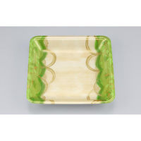 シーピー化成 発泡トレー 新LL20-30 波瓦緑 055122030A620 1ケース(1200個(100個×12)（直送品）