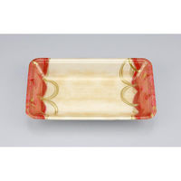 シーピー化成 発泡トレー 新LQ15-33 波瓦赤 055171533A590 1ケース(1200個(100個×12)（直送品）