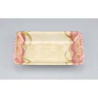 シーピー化成 発泡トレー 新LQ15-33 波瓦桃 055171533A610 1ケース(1200個(100個×12)（直送品）