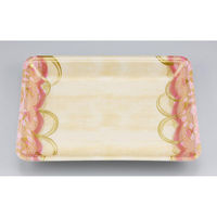 シーピー化成 発泡トレー 新LR21-30 波瓦桃 055182130A610 1ケース(600個(100個×6)（直送品）