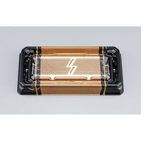 シーピー化成 寿司容器 UFハカマ板段14 みつる金 本体 0597214008965 1ケース(1000個(50個×20)（直送品）