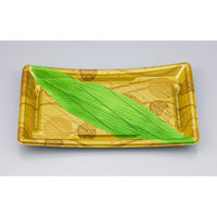 シーピー化成 寿司容器 BS海峡皿25 金剛笹 本体(N) 0692025002705 1ケース(800個(50個×16)（直送品）