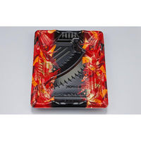 シーピー化成 弁当容器 BF恵味7-3 短冊赤 本体(N) 0745807038265 1ケース(800個(50個×16)（直送品）