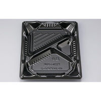 シーピー化成 弁当容器 BF恵味8-2 黒 本体(N) 0745808020525 1ケース(600個(50個×12)（直送品）