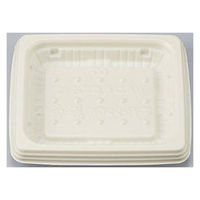 シーピー化成 惣菜容器 BFコモ惣菜内13 ミルク 本体(N) 0747713002635 1ケース(1600個(50個×32)（直送品）