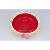 シーピー化成 どんぶり容器 BFハカマ集丸27 花風月 本体(N) 0748427006175 1ケース(600個(50個×12)（直送品）