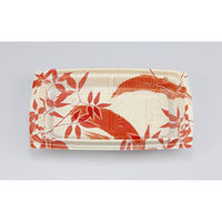 シーピー化成 惣菜容器 BFエコD37 月竹朱(N) 075237000A375 1ケース(600個(50個×12)（直送品）