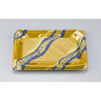 シーピー化成 寿司容器 NUN鞆24 さや波 本体 0780224008395 1ケース(800個(50個×16)（直送品）