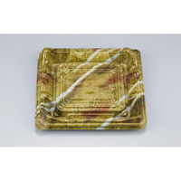 シーピー化成 刺身容器 NUN汐見4平瀬金 本体 0780304008565 1ケース(600個(50個×12)（直送品）