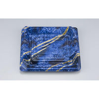 シーピー化成 刺身容器 NUN汐見4平瀬青 本体 0780304008555 1ケース(600個(50個×12)（直送品）